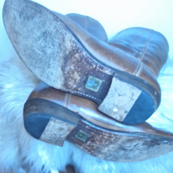 Frye Unisex Rider Pull On Boots W 9.5 M 7.5B - Picture 3 of 16